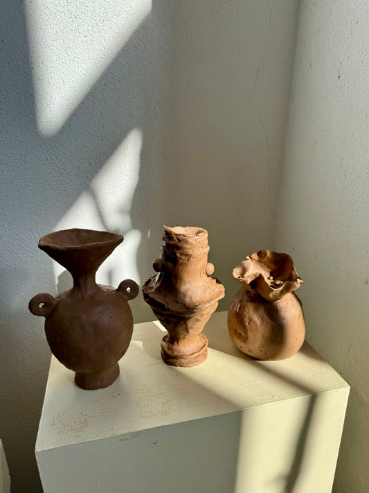 Hand Built Vase Workshop - April 13th  10-Noon