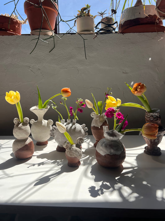Hand Built Vase Workshop - Saturday, May 9th 10-12 PM