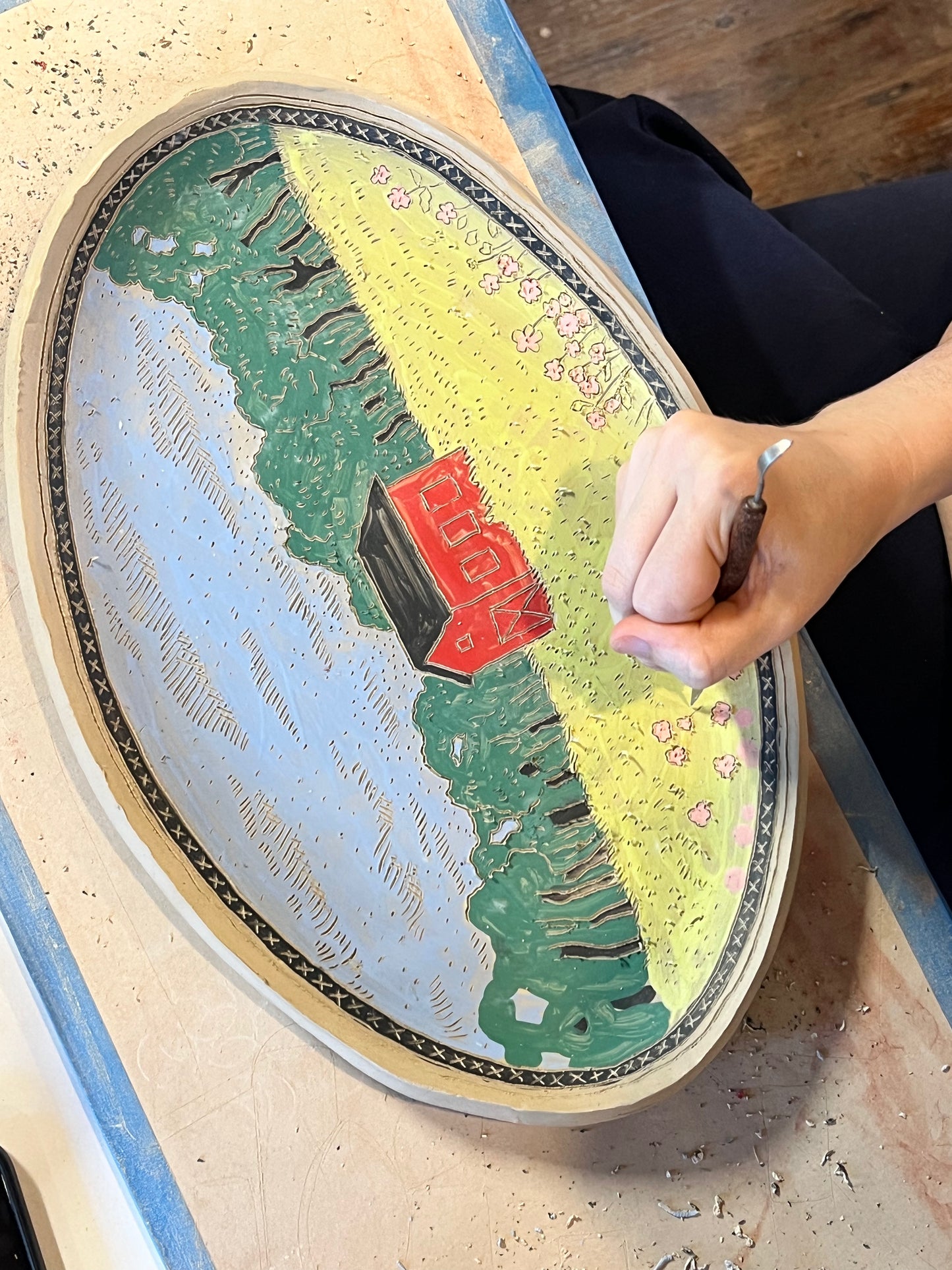Decorate a Platter Workshop - A Kanbe's Giveback Class -Sunday, October 18th 10-12:30pm