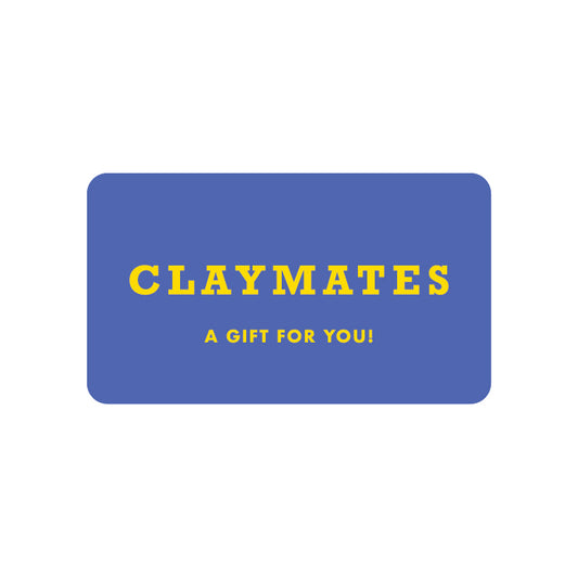 Claymates gift card - $5.00
